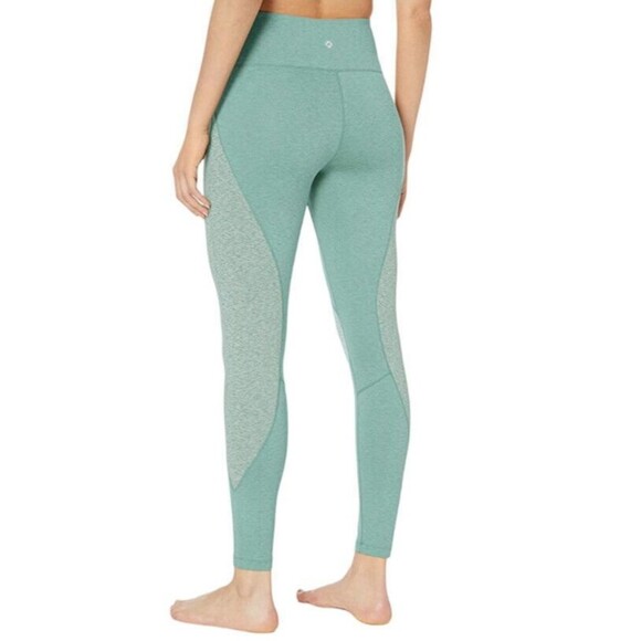 Women Green Leggings Small High Waist - Picture 4 of 11